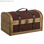 Կոմոդ Ալեքսանդրա Տուն Հյուրասենյակ Շագանակագույն ՊՎՔ Փայտ Մետաղ Կտոր 21 x 19 x 35 սմ Վինտաժ ոճով