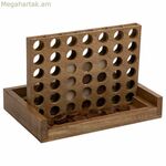 4 շարքով Ալեքսանդրա տուն, շագանակագույն, 18 x 17 x 24 սմ
