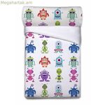 Վերմակի ծածկոցների հավաքածու Pierre Cardin ALIENS սպիտակ, մեկտեղանի, 3 հատ