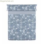 Անկողնային պարագաների հավաքածու Lois TEJANO Կապույտ սուպեր թագավորական մահճակալ