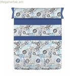 Անկողնային պարագաների հավաքածու Lois SELLOS կապույտ սուպեր թագավորական մահճակալ