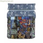 Վերմակի ծածկոցների հավաքածու Lois LABELS P. Blue King չափսերը՝ 240 x 230 սմ, 4 հատ