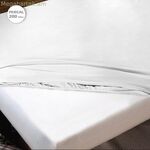 Ներքևի սավան Hosteline IRIS PREMIUM սպիտակ, մեկտեղանոց