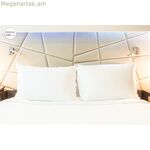 Բարձի պատյան Hosteline IRIS PREMIUM սպիտակ, 200 թել, 50 x 75 սմ (2 հատ)