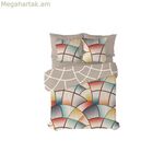 Սկանդինավյան ծածկոց Pierre Cardin Lucas Brown 144 թել 180 x 230 սմ