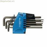 Torx բանալիների հավաքածու WITTE 8 հատ