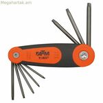 Torx բանալիի հավաքածու՝ 8 հատ, բանկոմատ