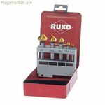 Հակափորիչ լվացարանների հավաքածու (Հակափորիչ լվացարաններ) RUKO 102154A 25 մմ DIN 335 բարձր արագագործ պողպատ (HSS) 5 հատ