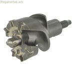 Հորատման գլխիկ Guillet Holomax Megadrill հարաբերակցություն