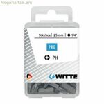 Գիծերի հավաքածու WITTE Phillips PH2 25 հատ 25 հատ