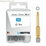 Գիտերի հավաքածու WITTE TX Torx 5 միավոր