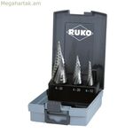RUKO 101026RO բարձր արագագործ պողպատից (HSS) կոճերի հավաքածու, 3 հատ