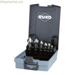 Հակափորիչ լվացարանների հավաքածու (Հակափորիչ լվացարաններ) RUKO 102152ERO DIN 335 բարձր արագագործ պողպատ (HSS) 6 հատ