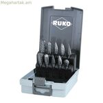 RUKO 10 հատ հորատման գլխիկների հավաքածու
