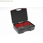 Հորատման սղոցների հավաքածու MP.S HM 73945 Ø 51 մմ Ø 22 մմ Ø 35 մմ Ø 44 մմ 83 մմ Կարծր մետաղ (HM) 12 հատ