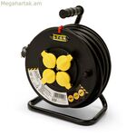 Մալուխի կծիկ Stak REELHD 40 մ 3 x 1,5 մմ 4 խցան