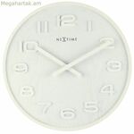 Պատի ժամացույց Nextime 3096WI 35 սմ