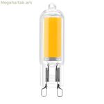 Լամպ LED արծաթագույն էլեկտրոնիկա ECO G9 3000K 3W տաք լույս