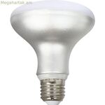 LED լամպ՝ արծաթագույն, էլեկտրոնիկա, R90, E27, սպիտակ, մոխրագույն, A++, 12 W (5000 K)