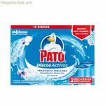 Զուգարանի օդը թարմացնող միջոց Pato Discos Activos Replacement Navy 2 միավոր ախտահանիչ