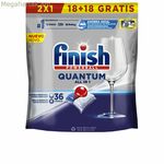 Աման լվացող մեքենայի պաստիլներ Finish Quantum (36 հատ)