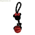 Շան խաղալիք Մինի Մաուս Կարմիր պոլիեսթեր բամբակ TPR 10 x 30 x 7 սմ 7 x 30 x 10 սմ