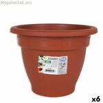 Բույսի ծաղկաման Dem Squares շրջանաձև շագանակագույն 22 x 17 սմ (6 հատ)