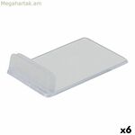 Securit ցուցանակի պահոց, թափանցիկ հավաքածու 1 x 4 սմ, 10 հատ