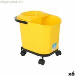 Մաքրող դույլ Kety դեղին 16 լ 40,5 x 30 x 35 սմ (6 հատ)