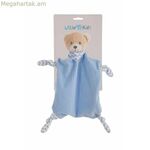 Մանկական վերմակ՝ կապույտ արջուկով, 29 x 29 սմ