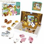 Մագնիսական խաղ Գուլա ստվարաթուղթ