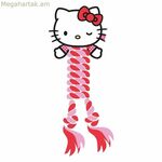 Շան ծամելու խաղալիք Hello Kitty կարմիր 9,5 x 30 x 9,5 սմ