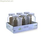 Քուիդ Մոսս մոխրագույն ապակե տարա 1 լ (6 հատ փաթեթ)