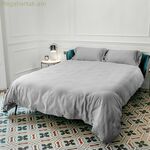Nordic ծածկոց Naturals Tencel Grey Single 180 x 220 սմ