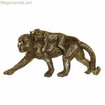 Դեկորատիվ ֆիգուր DKD Home Decor FZ-93395 Ոսկեգույն գաղութային կապիկներ 26 x 6 x 12 սմ