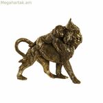 Դեկորատիվ ֆիգուր DKD Home Decor FZ-93397 Ոսկեգույն գաղութային կապիկներ 21 x 8,5 x 18,5 սմ