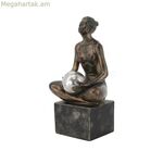 Դեկորատիվ ֆիգուր DKD Տան դեկոր Պղնձե մարմնամարզիկ 14 x 11,5 x 25,5 սմ