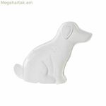 Սեղանի լամպ DKD Home Decor 25 x 10 x 19 սմ, ճենապակյա սպիտակ 220 Վ 25 Վտ