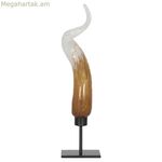 Դեկորատիվ ֆիգուր DKD Տան դեկոր Բյուրեղապակյա մետաղական (12 x 7 x 47 սմ)