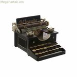 Դեկորատիվ ֆիգուր DKD տան դեկոր 24 x 26 x 15 սմ սև վինտաժ