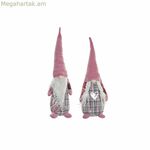 Սուրբ Ծննդյան խաղալիք DKD տան դեկոր պոլիեսթեր (15 x 13 x 45 սմ) (2 հատ)