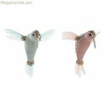 Դեկորատիվ ֆիգուր DKD տան դեկոր պոլիեսթերային փրփուր (2 հատ) (19 x 10 x 18 սմ)