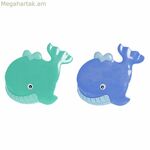 Լոգարանի գորգ DKD Home Decor 11,5 x 1 x 10 սմ Կապույտ փիրուզագույն մանկական PVC 10 սմ (2 հատ)