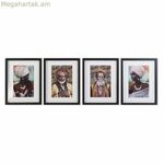 Նկարչություն DKD Home Decor Փայտ պոլիստիրոլ 35 x 2,5 x 45 սմ