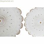 Դեկորատիվ ֆիգուր DKD տան դեկոր (5 հատ) (2 հատ) ժամանակակից (35 x 2 x 35 սմ)