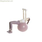 Դեկորատիվ ֆիգուր DKD Home Decor Pink Yoga Scandi 18,5 x 8 x 17,5 սմ