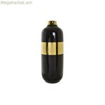 Ծաղկաման DKD Տան դեկորի ճենապակյա ոսկեգույն երկգույն ժամանակակից (16 x 16 x 41 սմ)