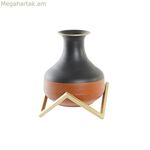 Ծաղկաման DKD Տան դեկոր Բազմագույն մետաղական ժամանակակից 20 x 20 x 23 սմ