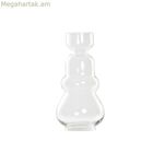 Ծաղկաման DKD Տան դեկոր Բյուրեղյա թափանցիկ ժամանակակից (14 x 14 x 30 սմ)