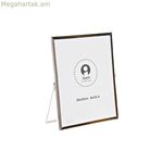 Լուսանկարի շրջանակ DKD Տան դեկոր արծաթագույն մետաղական 21 x 2 x 26 սմ ավանդական